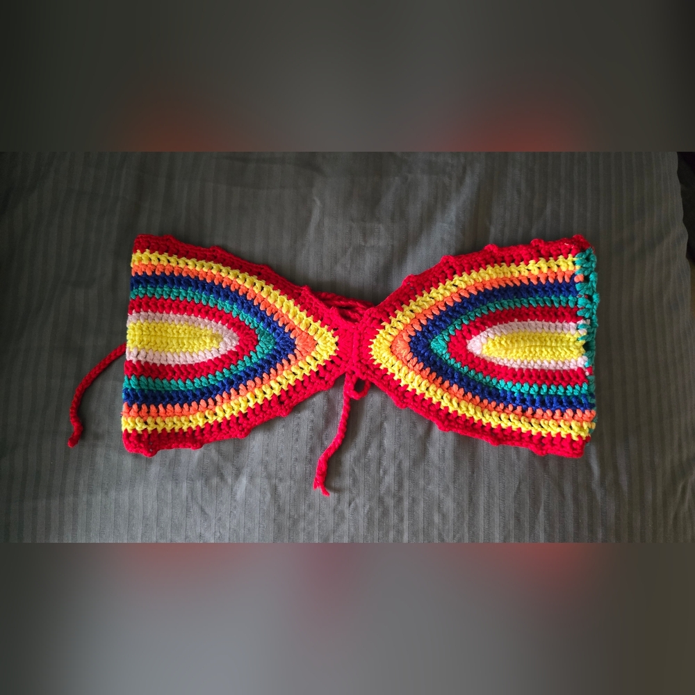 Love Sense Colorful Crochet Two-Piece Set - Picture 4 of 11